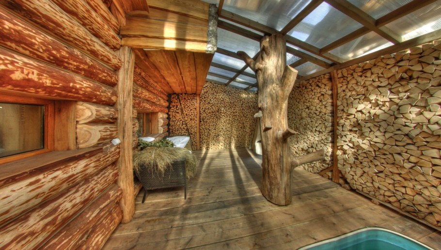 Сеновал в бане