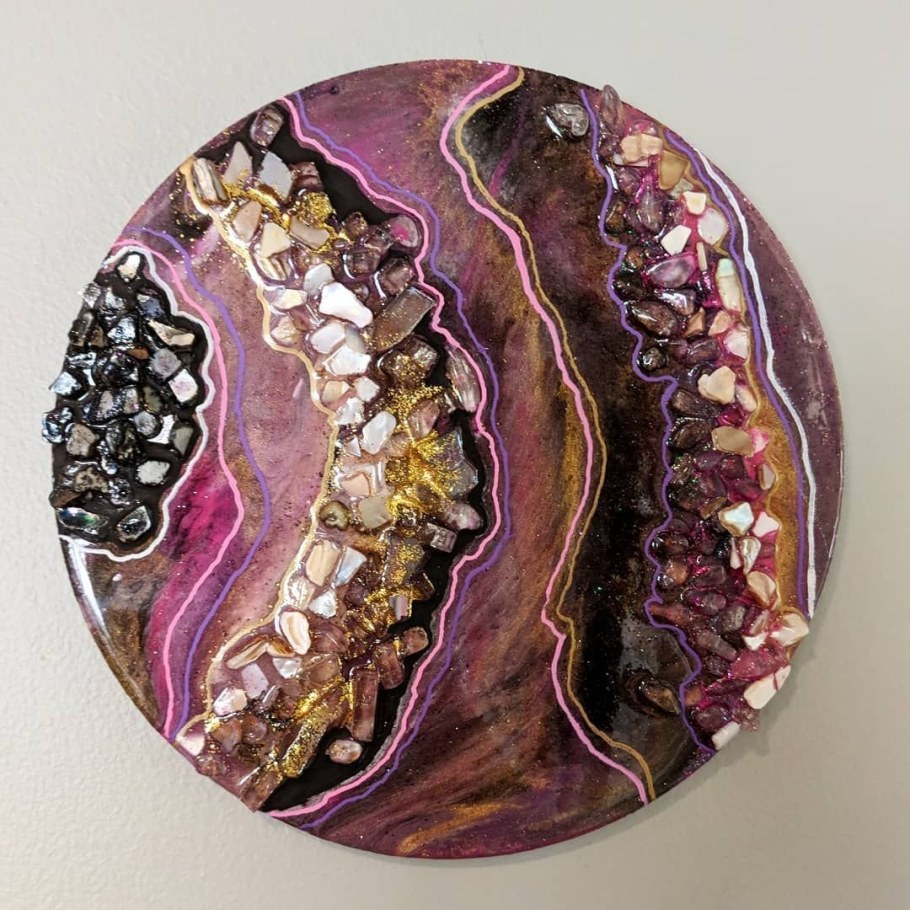 Жеода изумрудный агат