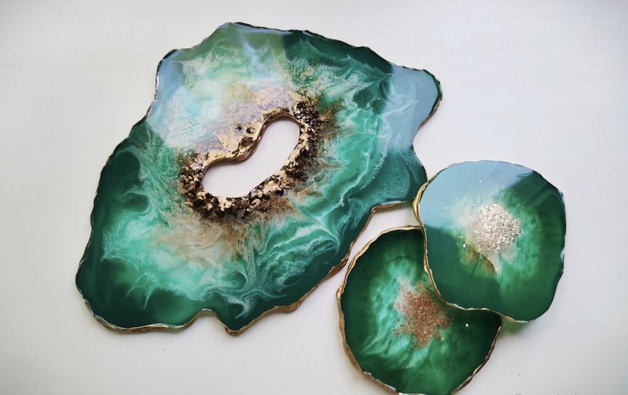 Жеода изумрудный агат