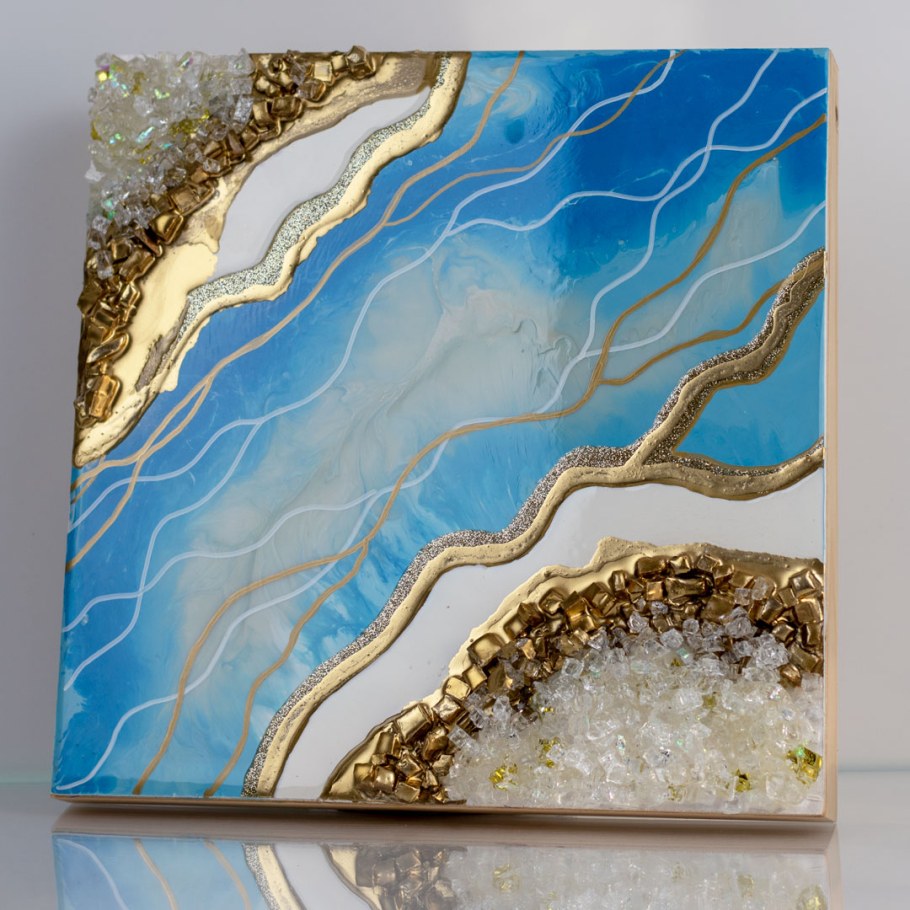 Картины жеода эпоксидная смола