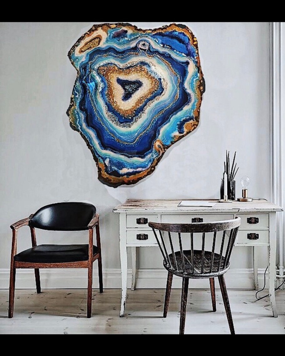 Принты жеоды на одежде от дизайнеров художников