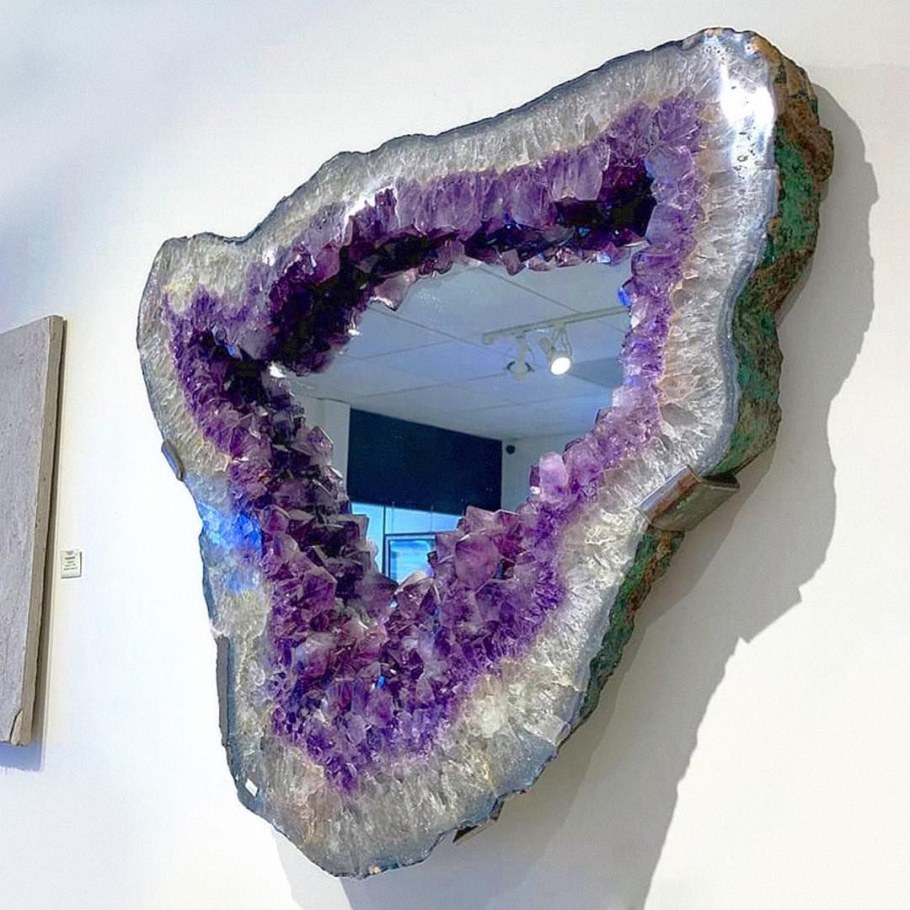 Аметист камень жеода