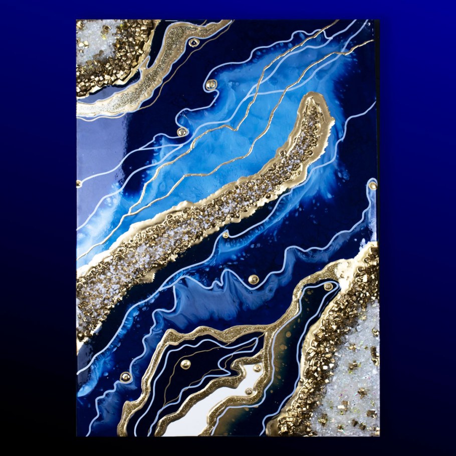 Картина Geode, коллекция срез камня