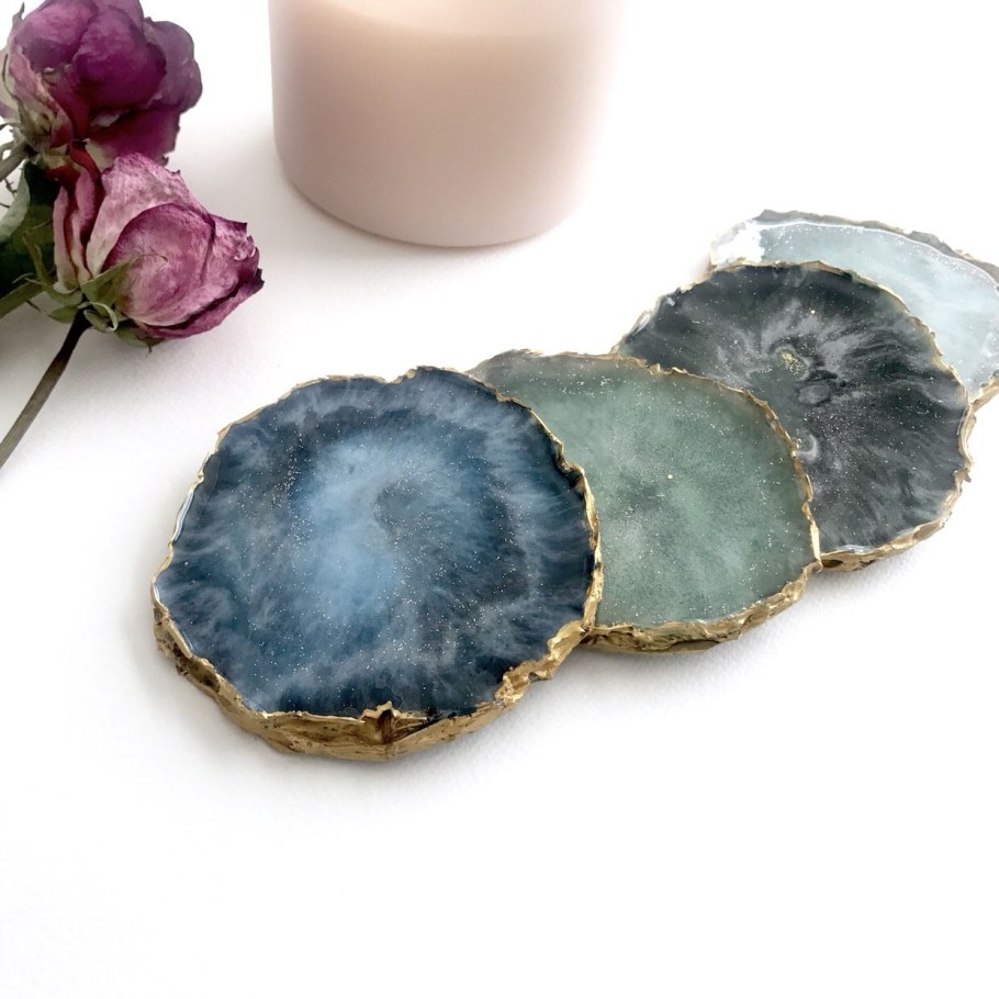 Аметист поднос жеода