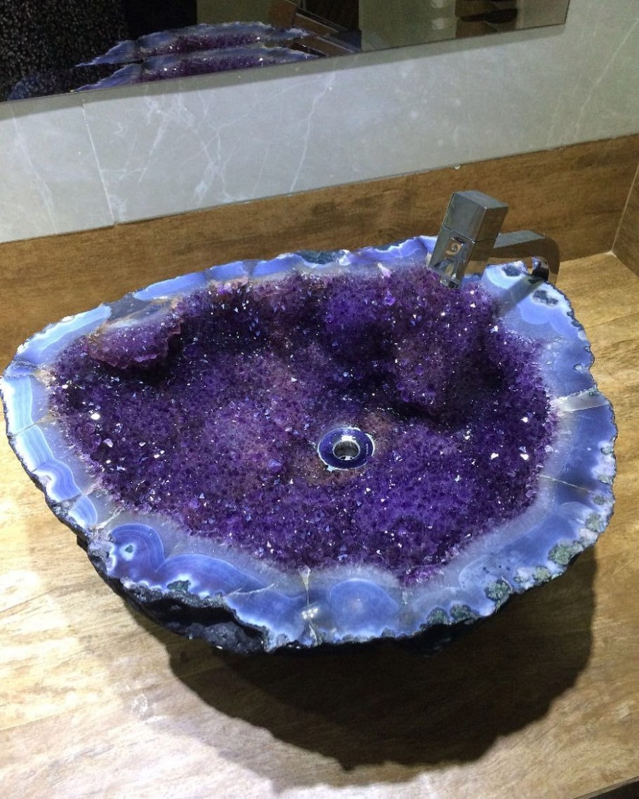 Раковина жеода аметиста