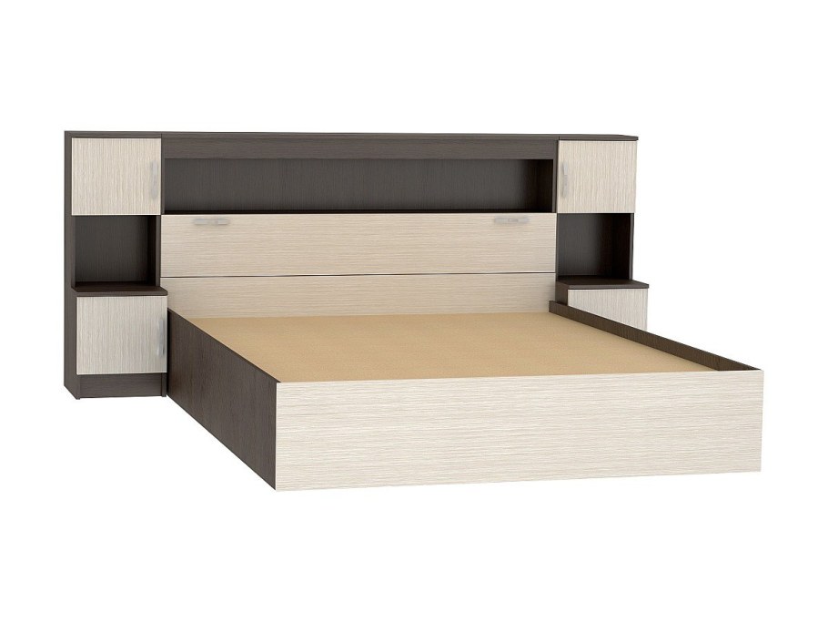 Кровать Бася кр-552 с закроватным модулем