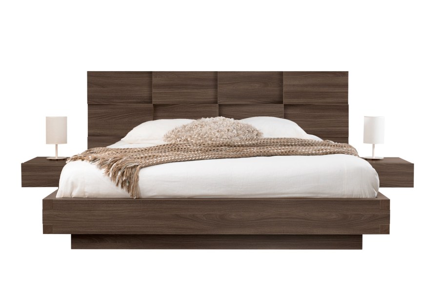 Кровать со встроенными тумбочками