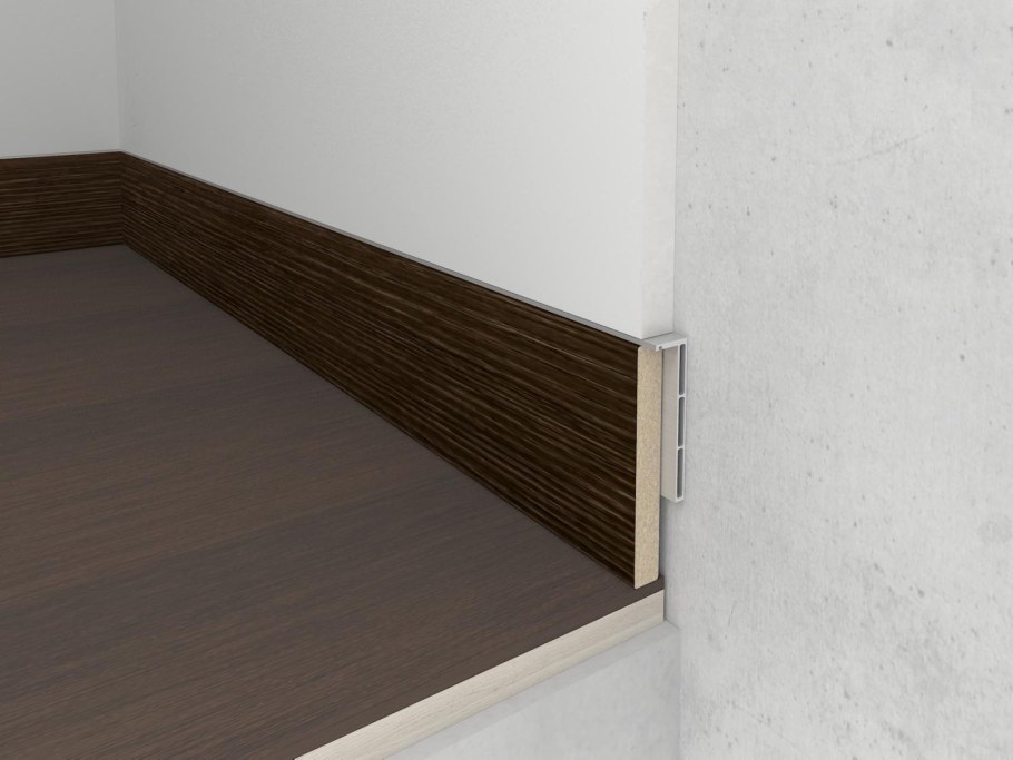 Плинтус скрытого монтажа Union 60 мм