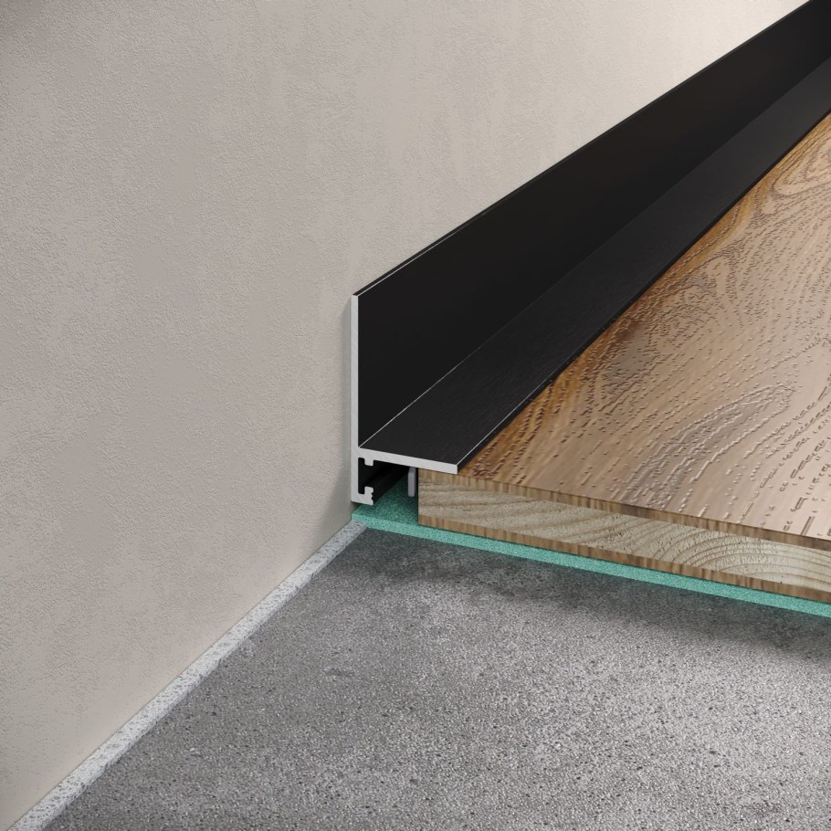 Микроплинтус щелевой плинтус