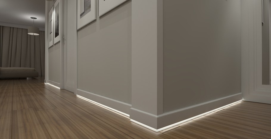 Теневой плинтус рrofilpass Metal line 100