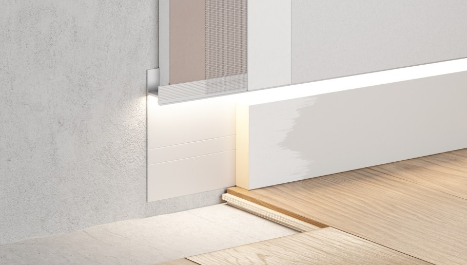 Плинтус Invisible 80 мм Sofia