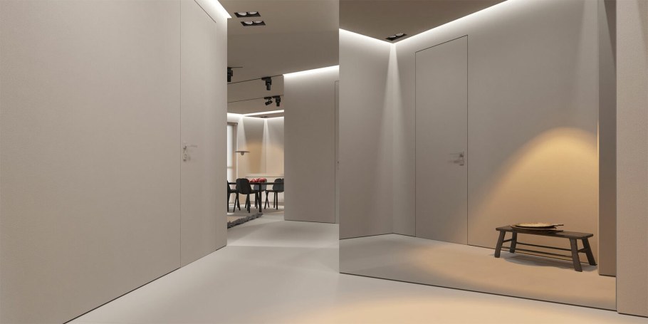 Плинтус Invisible 80 мм Sofia