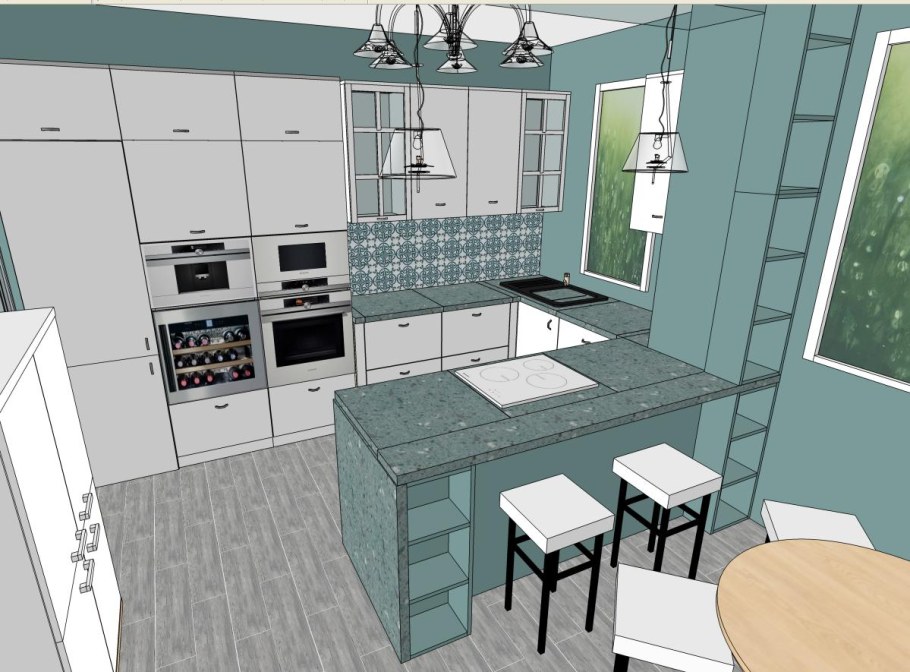Проектировка кухни