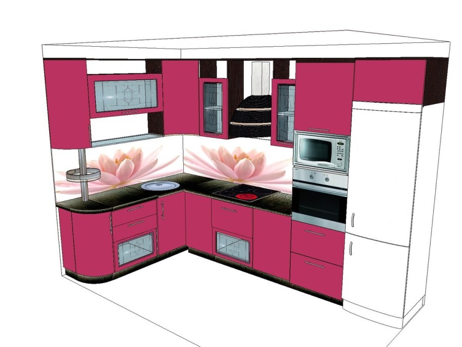 Проекты кухонных гарнитуров