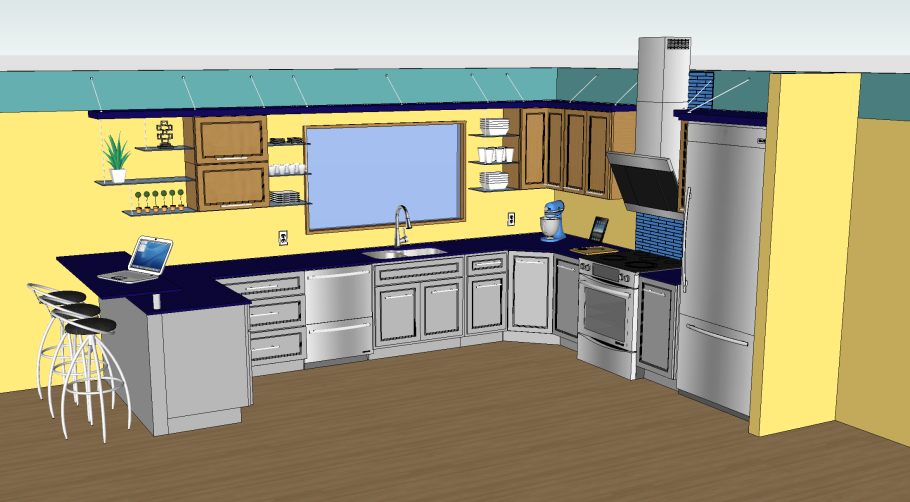 3d конструктор кухни Avalon