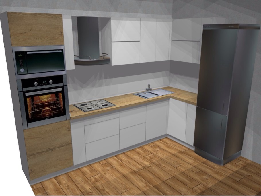 3d проект кухни