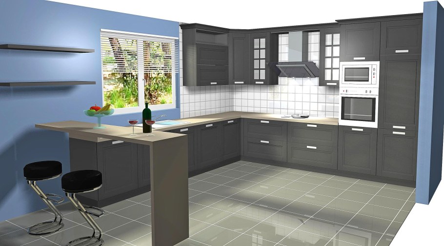 Леруа Мерлен кухня 3д моделирование