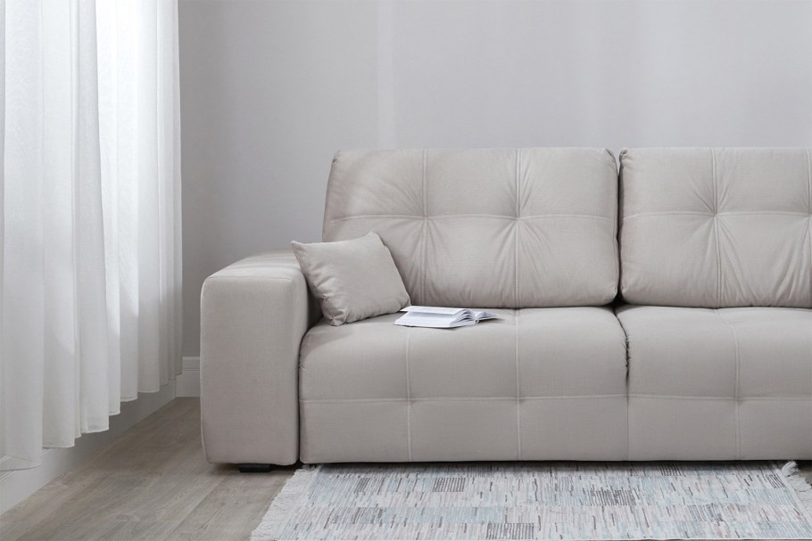 Диван кровать Питсбург серый