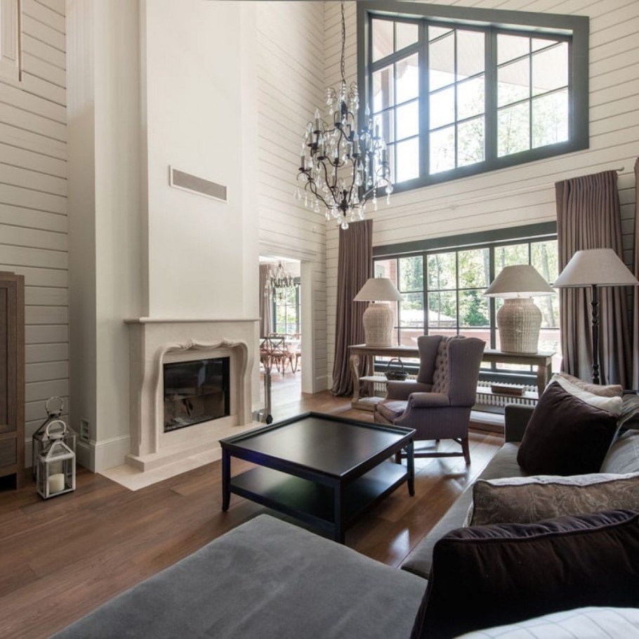 Интерьер деревянного дома