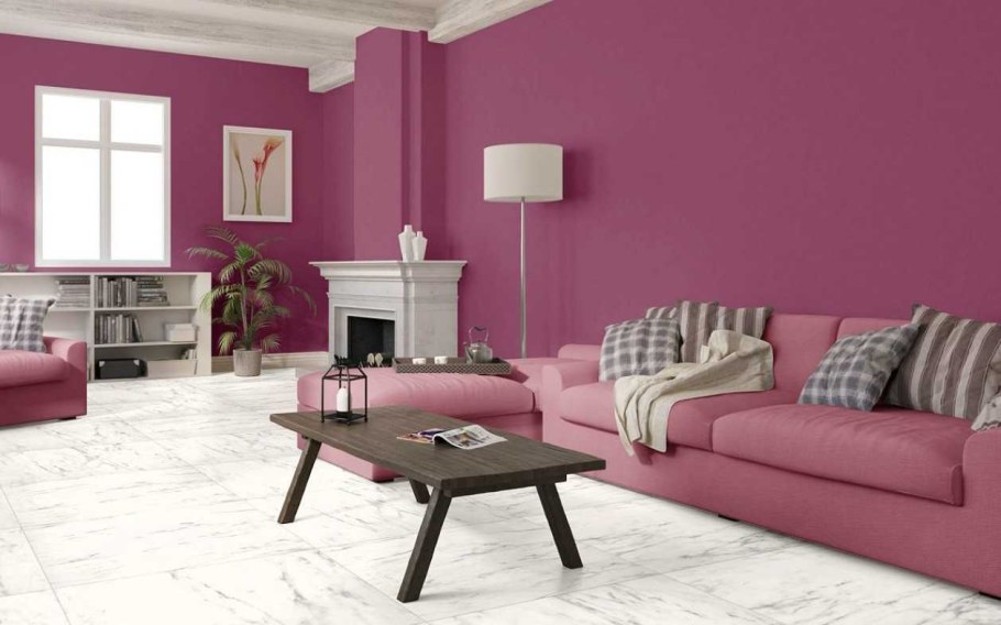 Сочетание цветов стен и пола