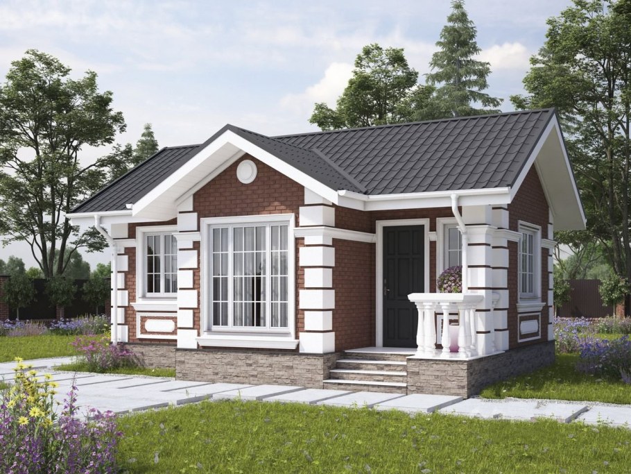 Каркасный дом 80 кв.м