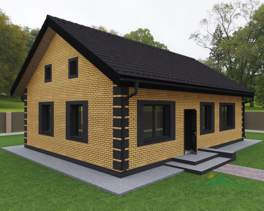 Дом одноэтажный 80 кв метров