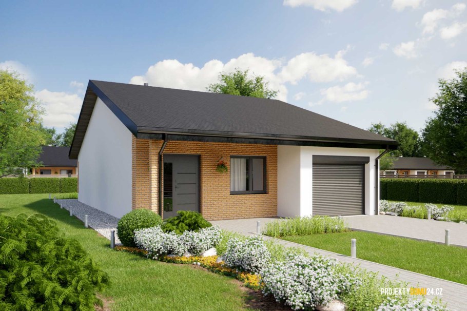 Одноэтажный дом 60 кв.м z500