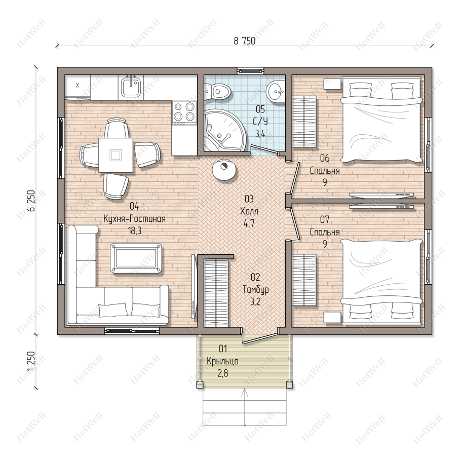 Планировка дома 80 кв м одноэтажный