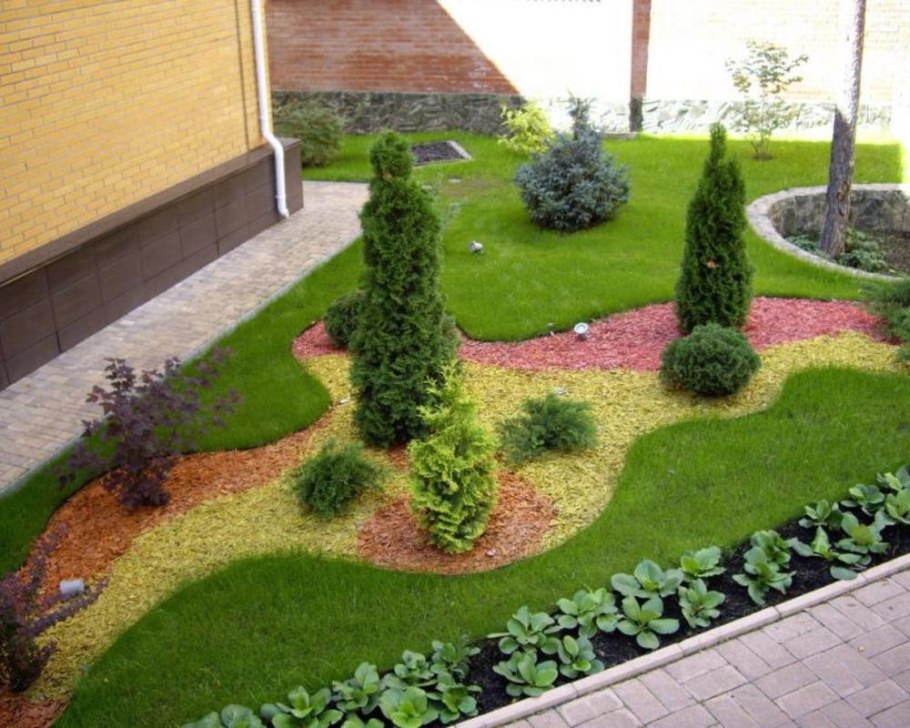 Мульчирование хвойников корой