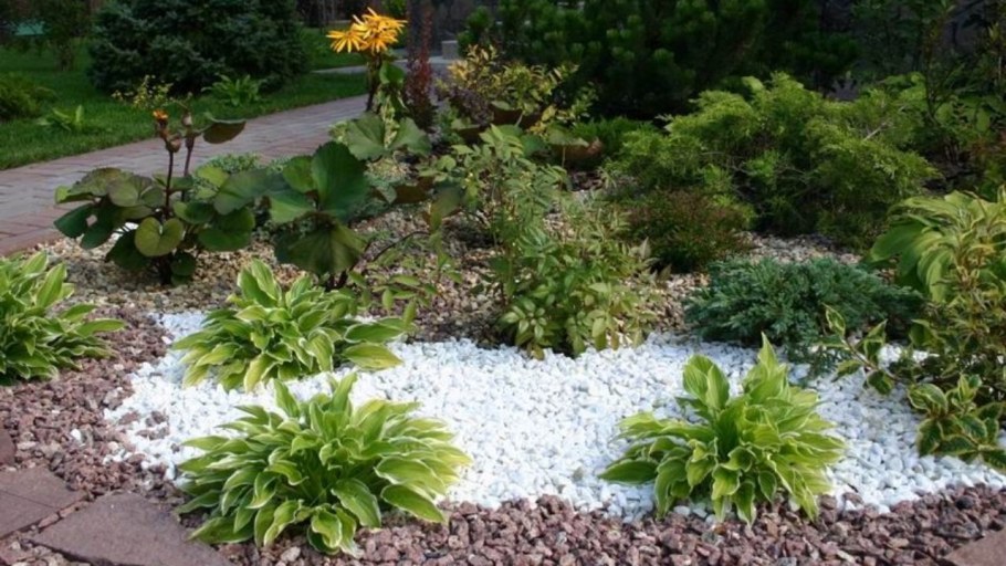 Рокарий геотекстиль