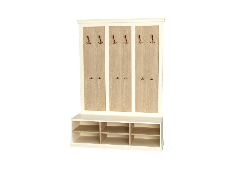 Вешалка с обувницей 2-х сторонняя (на 28 ячеек)