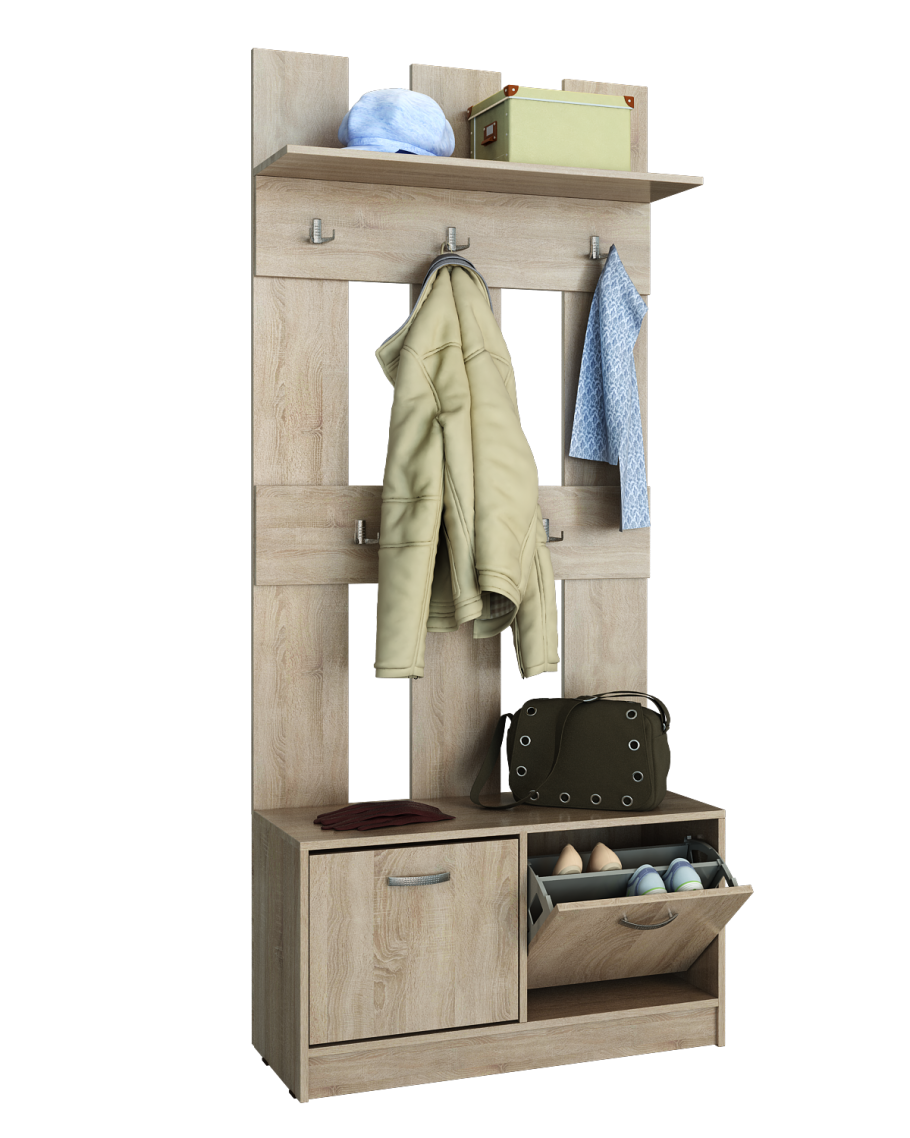 Прихожая Ольга мастер дуб сонома