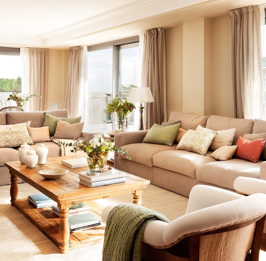 Уютная гостиная