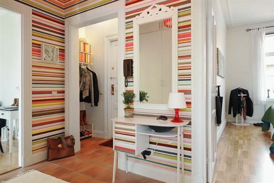 Необычный интерьер прихожей