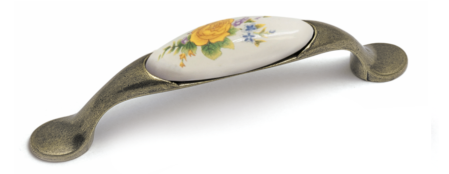 Ручка-скоба 96мм керамика 6431