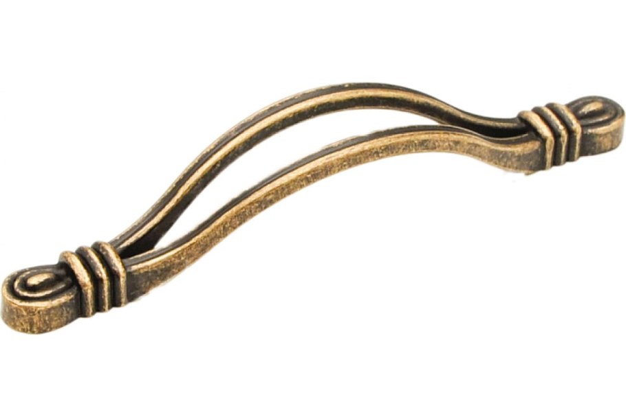 Ручка-скоба 128 мм античная валенсийская бронза -4120