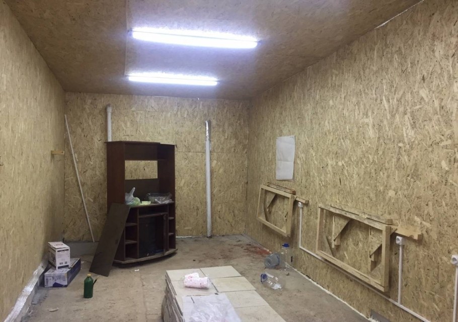 Отделка гаража