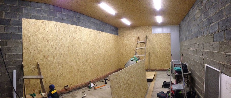 ОСБ В гараже