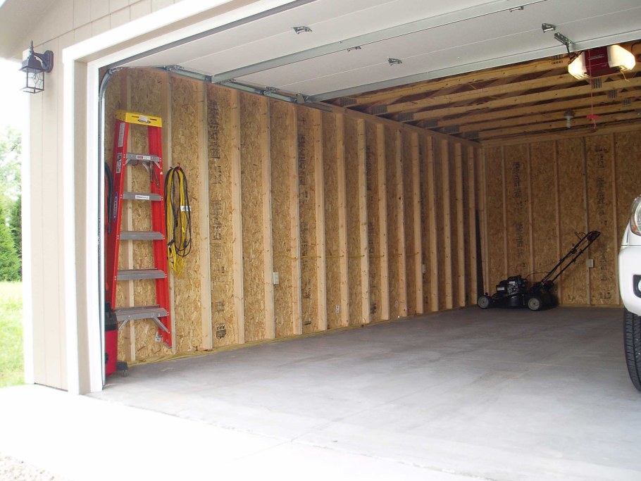 Внутренняя отделка гаража