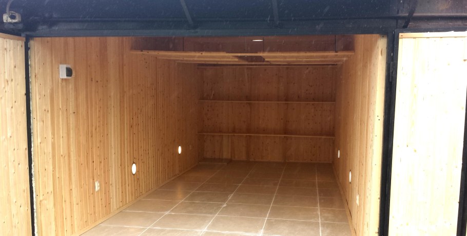 Отделка гаража