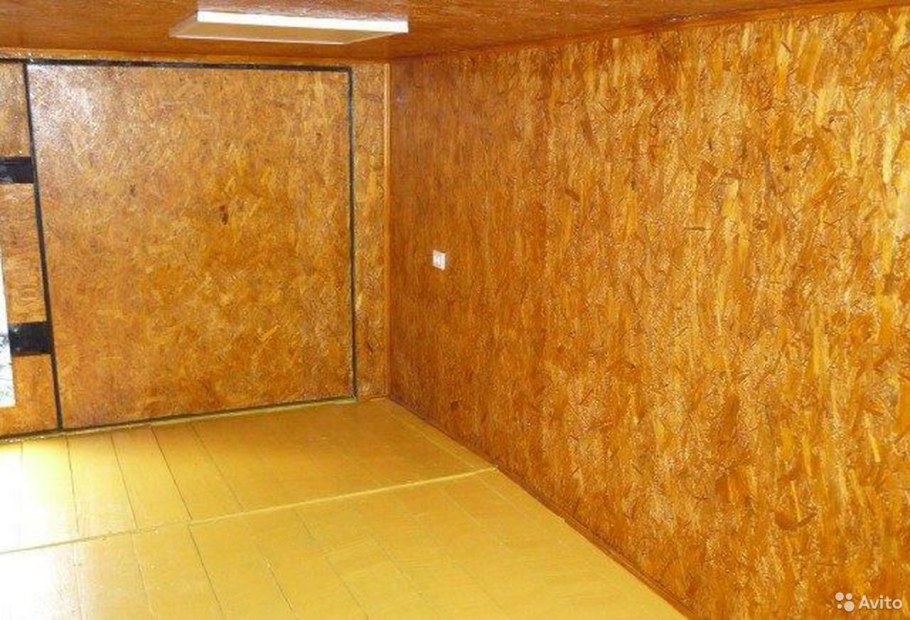 Отделка гаража OSB