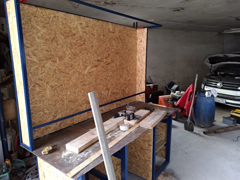 ОСБ В гараже