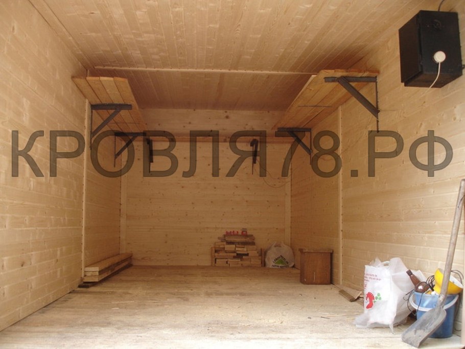 Отделка гаража