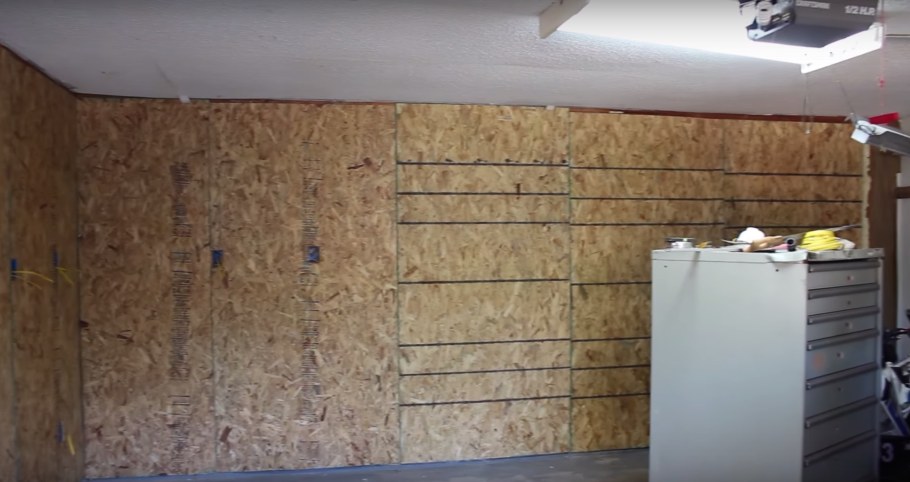 Отделка стен ОСБ панелями