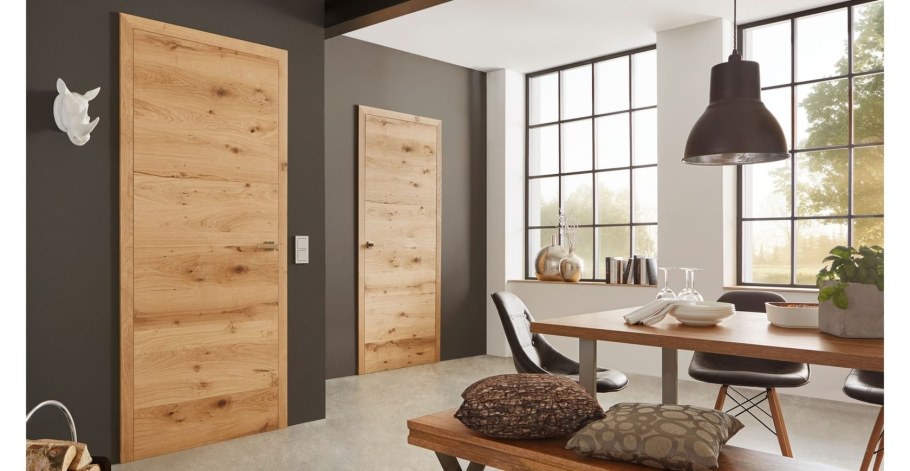 Дверь межкомная Loft шпон