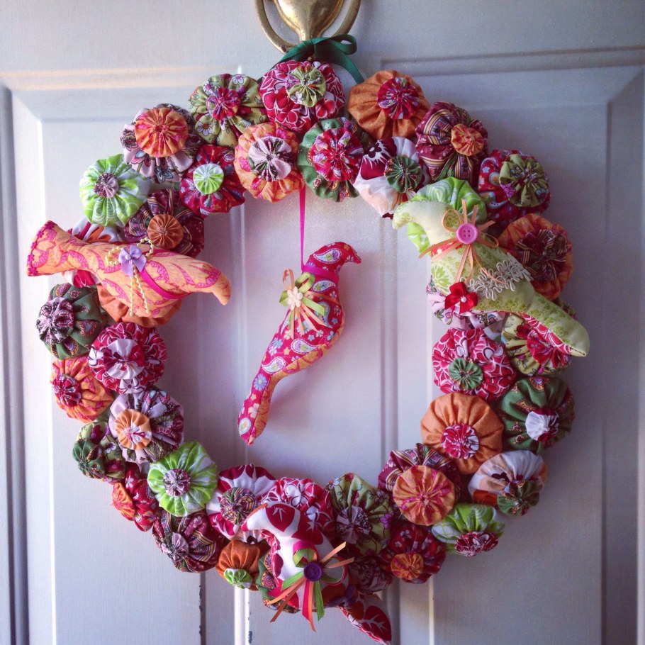 Текстильное украшение для дома