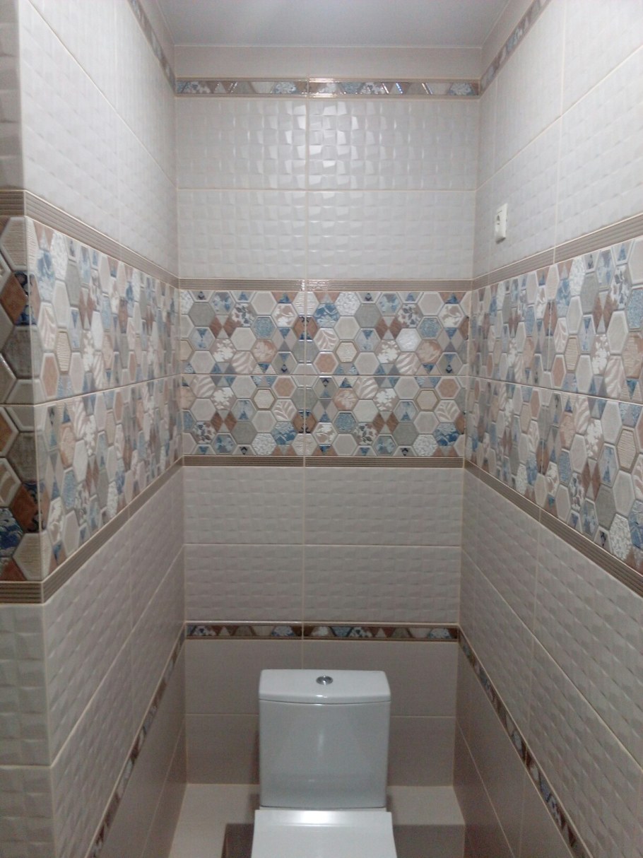 Плитка Астерия в интерьере ванной комнате