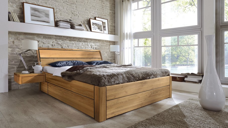 Кровать из массива дуба Bridget