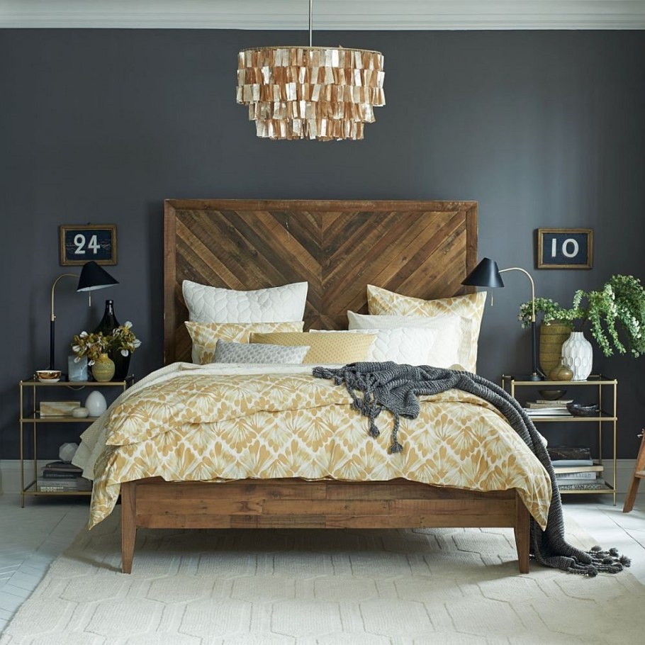 Дизайнерская деревянная кровать