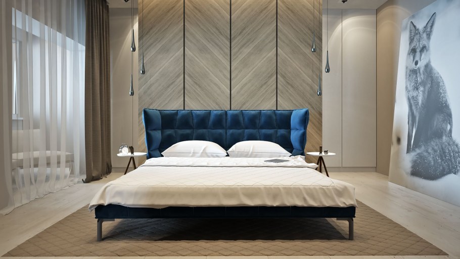 Современная спальня